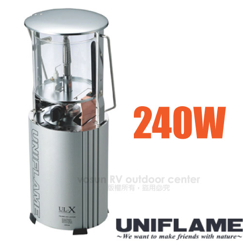 【日本 UNIFLAME】UL-X卡式瓦斯燈240W/U620106✿30E010